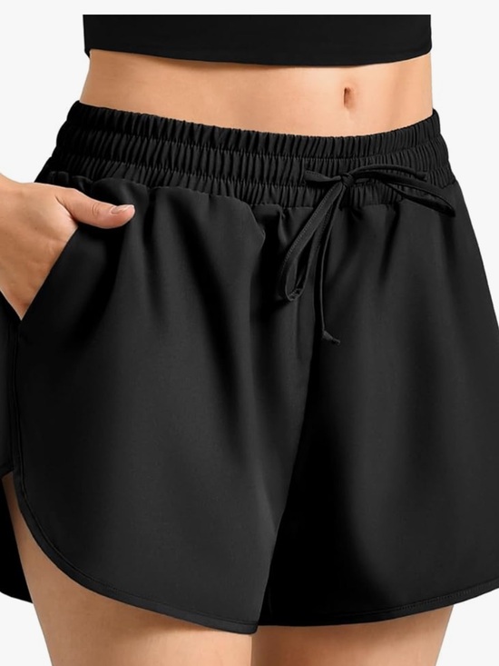 Lands' End Other - NWT LANDS' END Women L XL 14 16 BOARD SHORTS Swim Surf Beach Panty BLACK